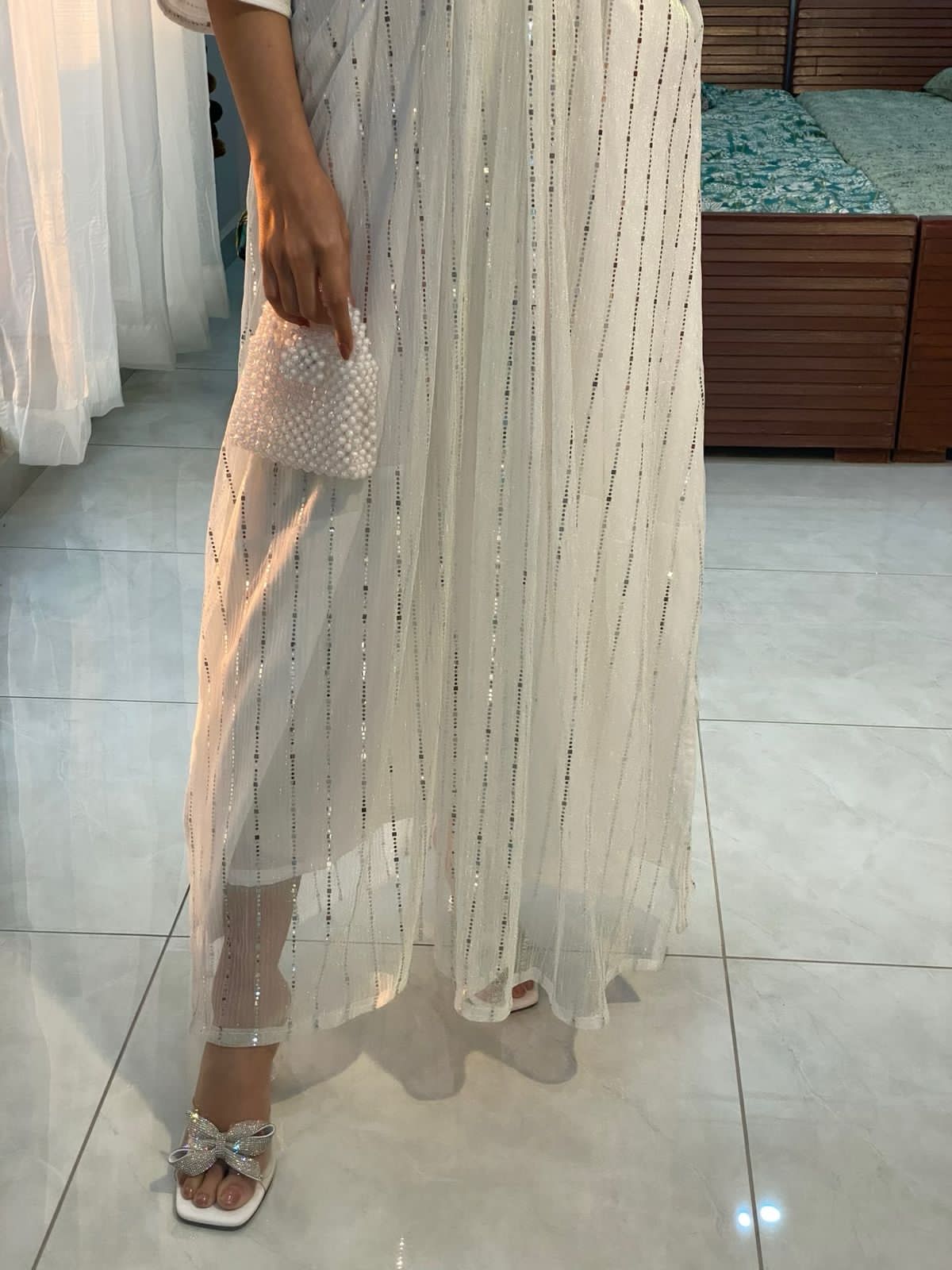 White Moonlight Kaftan