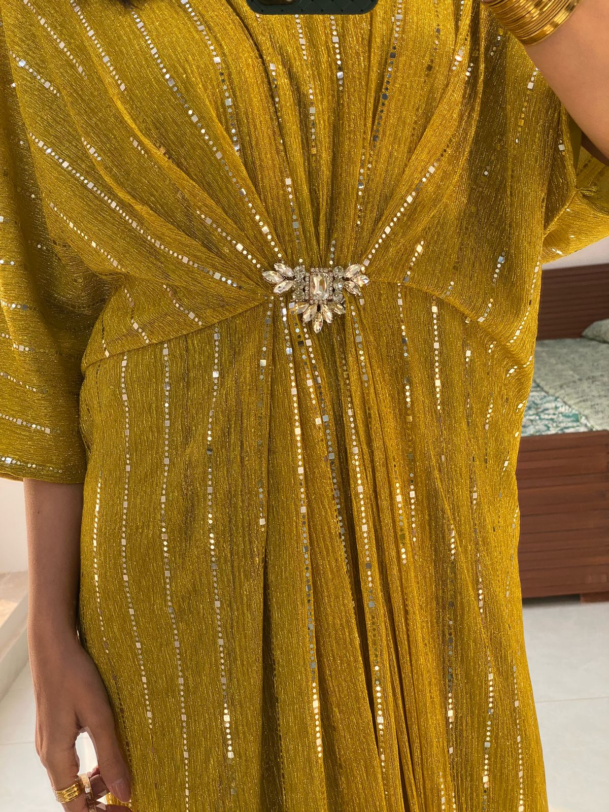 Mehndi Moonlight Kaftan