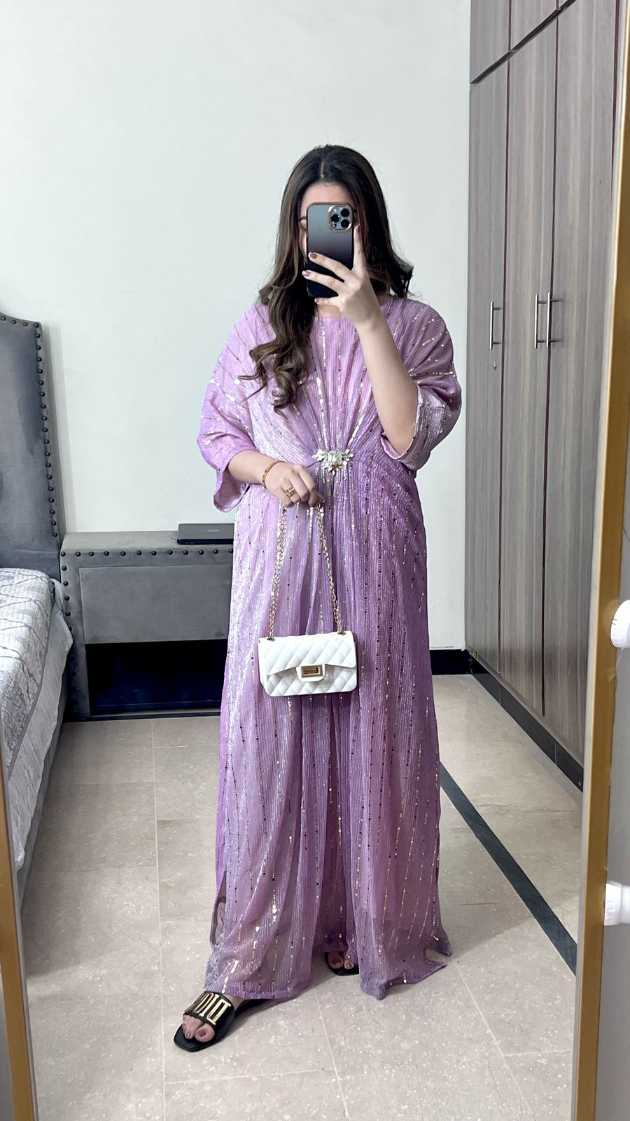 Pink Moonlight Kaftan