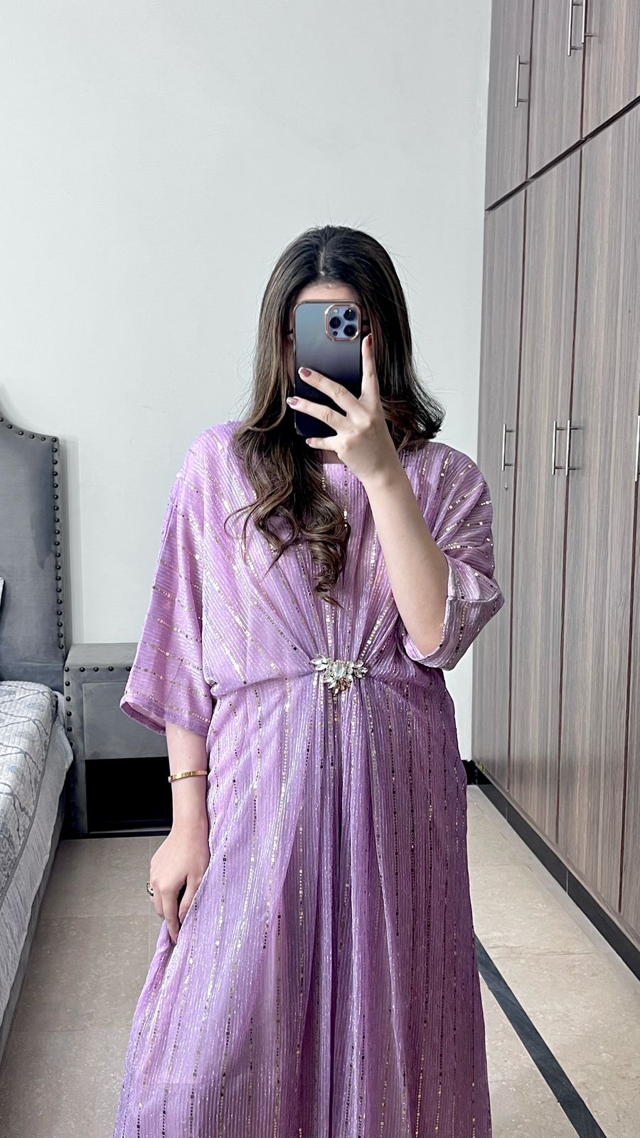 Pink Moonlight Kaftan