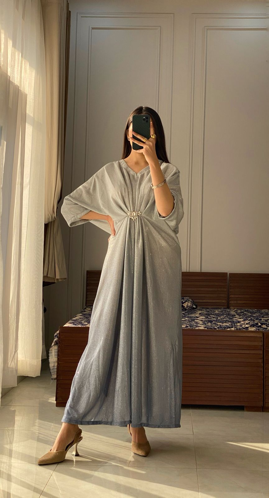 Gray Moonlight Shimmer