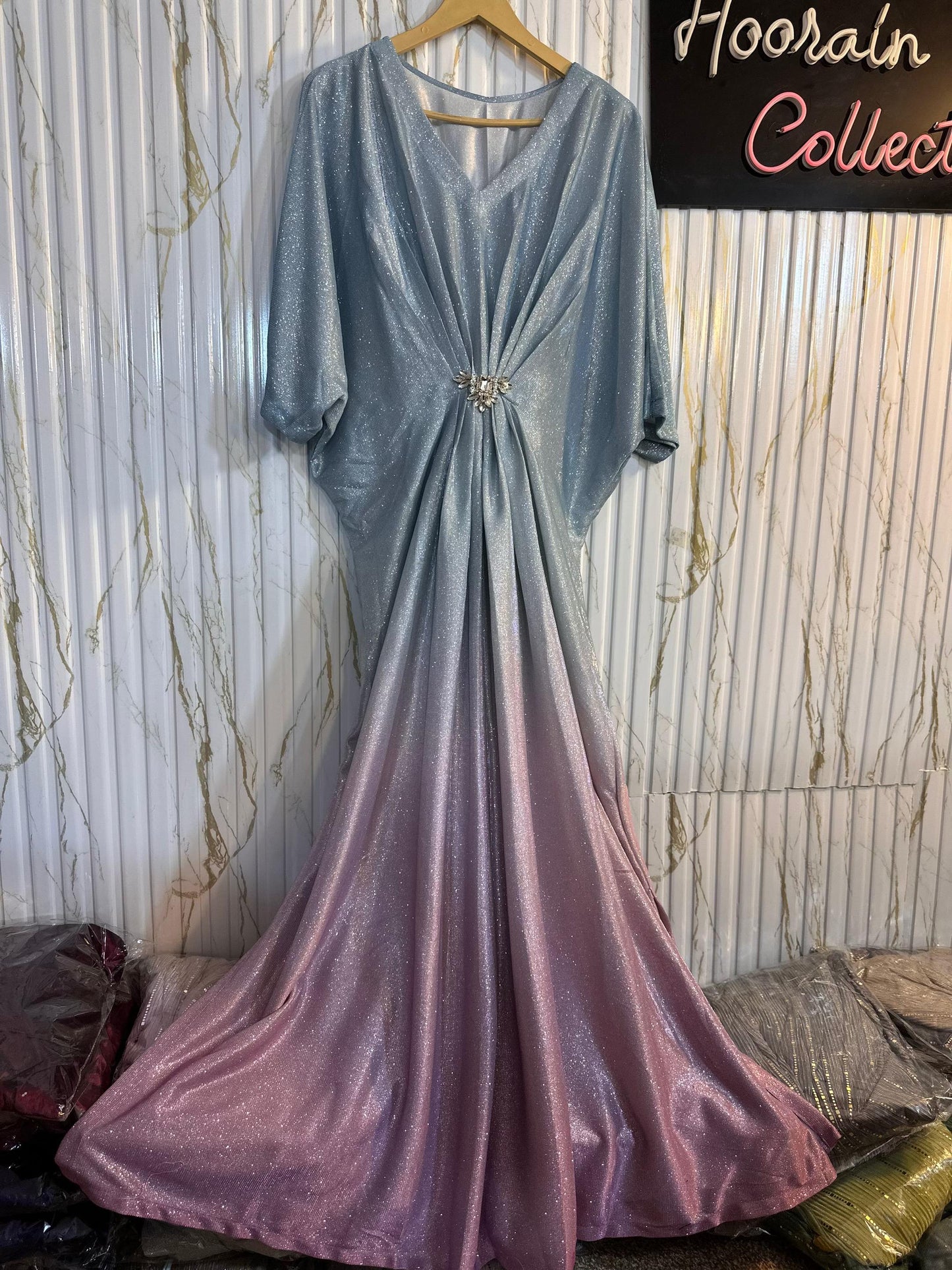 Blue-Pink Moonlight Shimmer