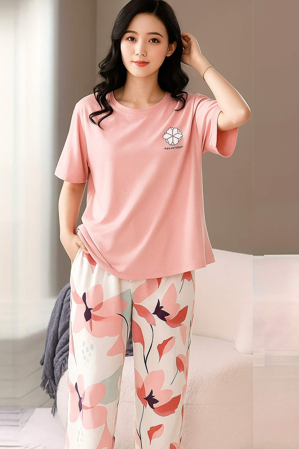 Soft Cotton PJ Suit - P12