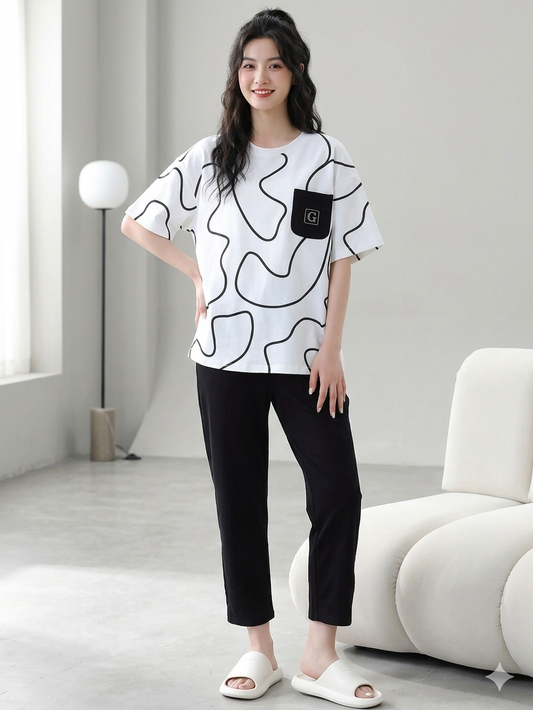 Soft Cotton PJ Suit - P13