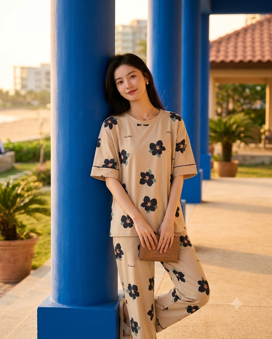Soft Cotton PJ Suit - P1