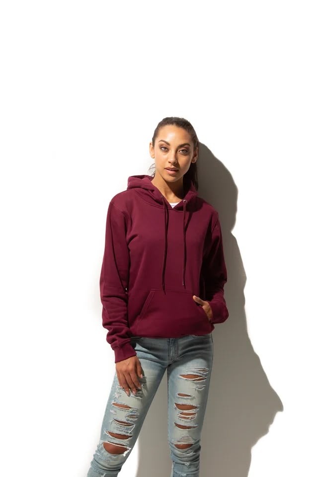 Plain Maroon Hoodie for women’s