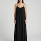 STUNNING BACKLESS MAXI DRESS - BLACK