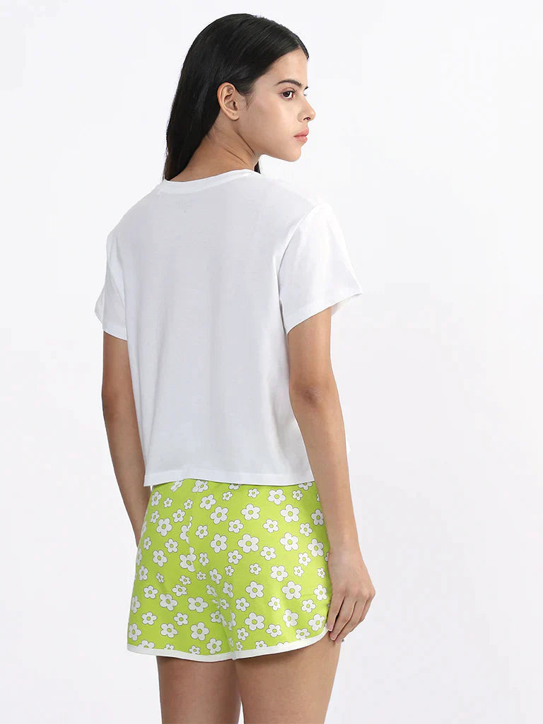 Gossip Printed T-Shirt with Short