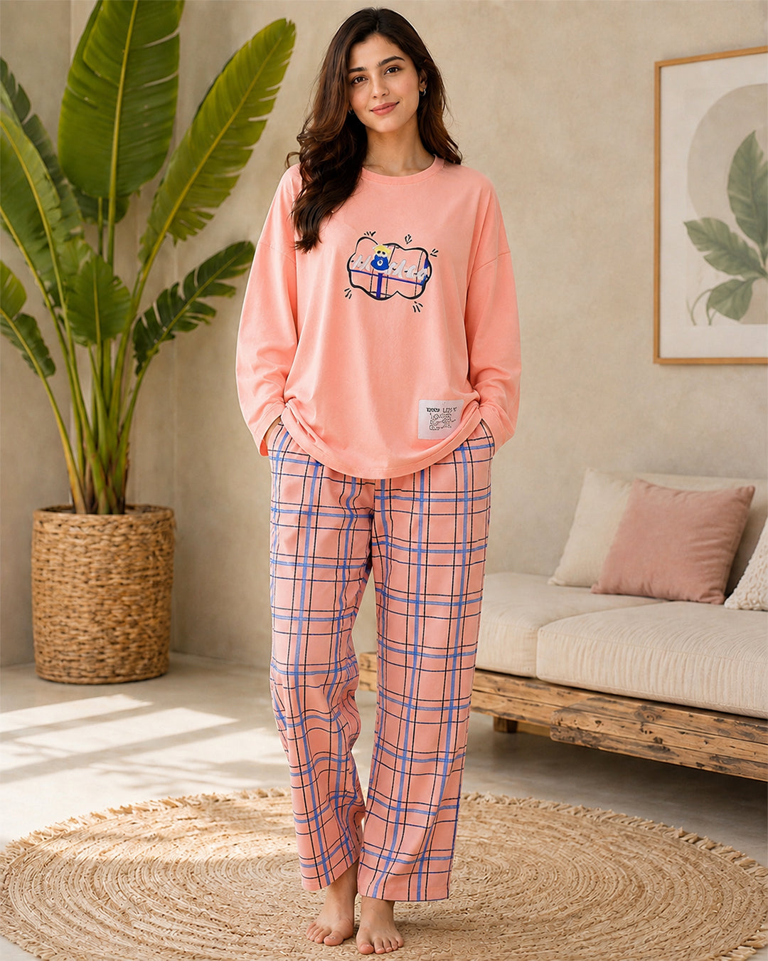 SR-SPARKEE PRINTED NIGHT SUIT