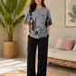 Grey Planet Printed Night suit