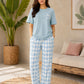 SR-SKYBLUE MOTION PRINTED NIGHT SUIT