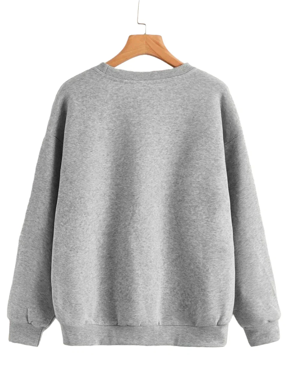 Grey Beauty Printed Sweatshirt