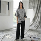 Grey Planet Printed Night suit