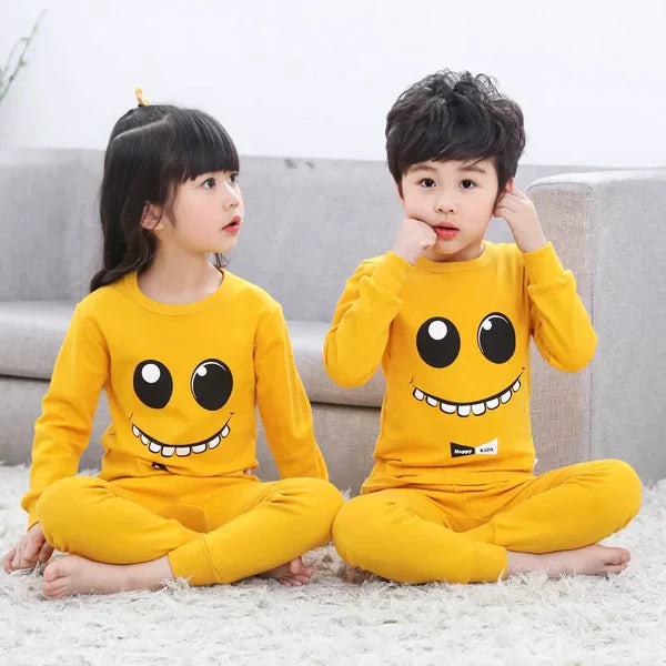 Yellow Smiley Kids Wear