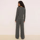BELLAVISTA-Ivory Dream Set (Heart Printed) - Silent Grey