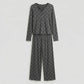 BELLAVISTA-Ivory Dream Set (Heart Printed) - Silent Grey