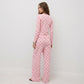 BELLAVISTA- Ivory Dream Set (Heart Printed) - Nude Pink