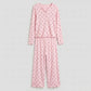 BELLAVISTA- Ivory Dream Set (Heart Printed) - Nude Pink