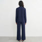 Luxury Navy Blue Sleep Set Linen