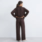 Luxury Brown Sleep Set Linen