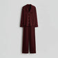 Luxury Maroon Sleep Set Linen