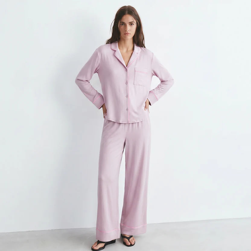 Luxury Blush Pink Sleep Set Linen