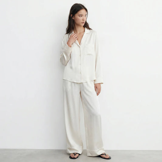 Luxury Oat Milk Sleep Set Linen