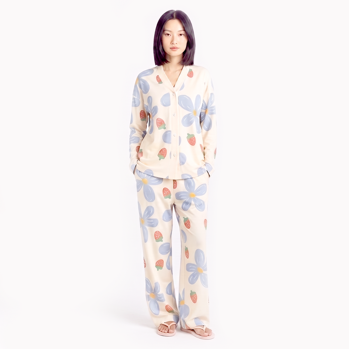Soft Cotton Lounge Set - Modern Canvas