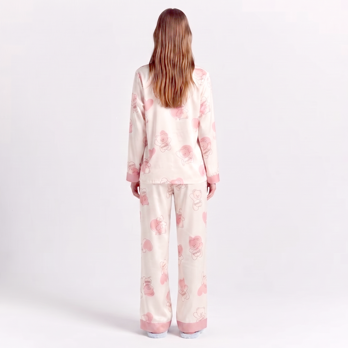 Soft Cotton Lounge Set - Teddy Hugs