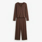 BELLAVISTA- Ivory Dream Doted Set - Mocha
