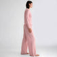 BELLAVISTA-  Ivory Dream Doted Set - Nude Pink