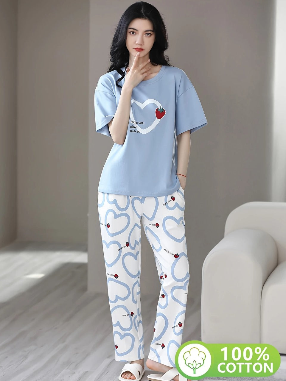 Soft Cotton PJ Suit - P11