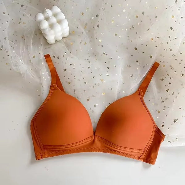 New High Quality Super comfortable Push Up Sexy Seamless Light Padded T Shirt Bra C5